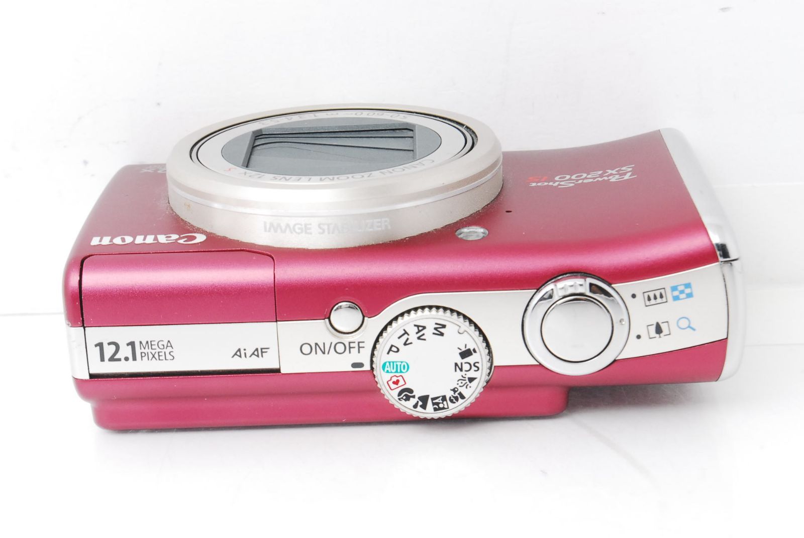 ✨極美品✨Canon Power Shot SX200 IS 赤 パワーショット ✨極美