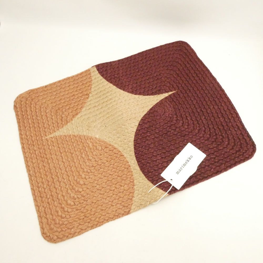 未使用　タグ付き新品　マリメッコ　ハルカ　マット　プレイスマット　２枚 未使用 marimekko マリメッコ HARKA プレイスマット ハルカ