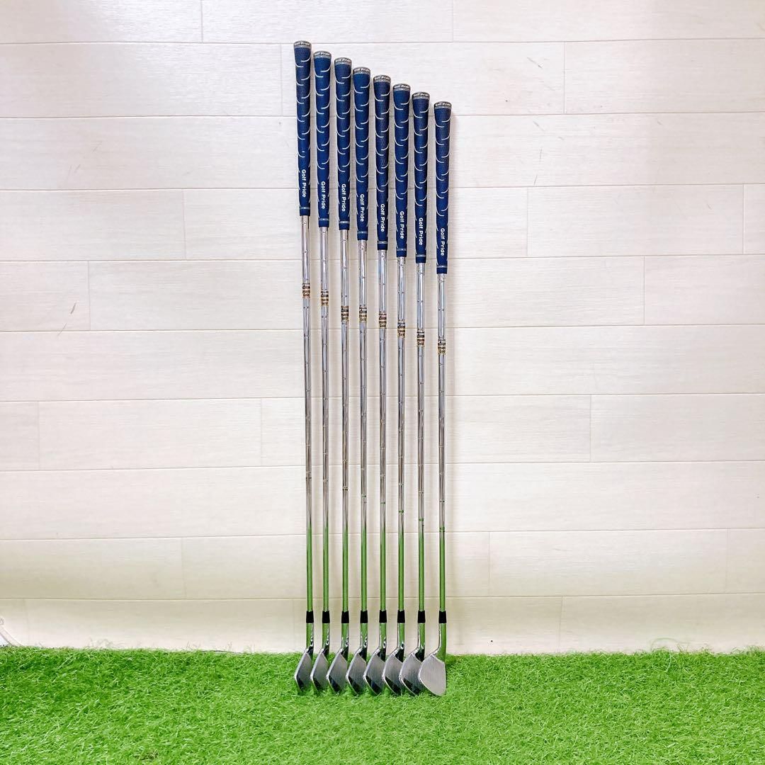 2.ミズノ　MP-37 ゴルフクラブ　メンズアイアンセット　FLEX S200 Golf Iron Set Mizuno MP-37 Dynamic Gold S200 8pcs 3-P JAPAN