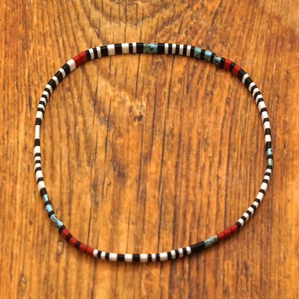  amp japan アンプジャパン マルチストライプ ルミノア アンクレット NCHK-740 アンクレット アクセサリー