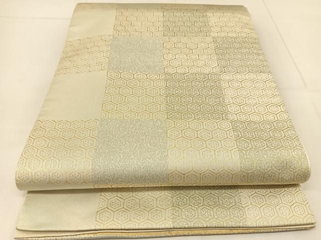 平和屋着物○訪問着 亀甲と菊 暈し染め 金彩 ロング丈 正絹