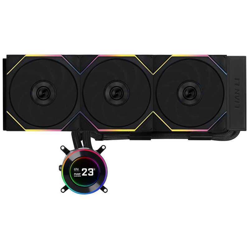 送料無料 ♥ 未開梱 LIANLI CPUクーラー 120mmファンx3 LGA1851|1700 AM5|AM4 HydroShift II LCD-C 360TL ブラック LL-HS2-LCD-360TL-BK