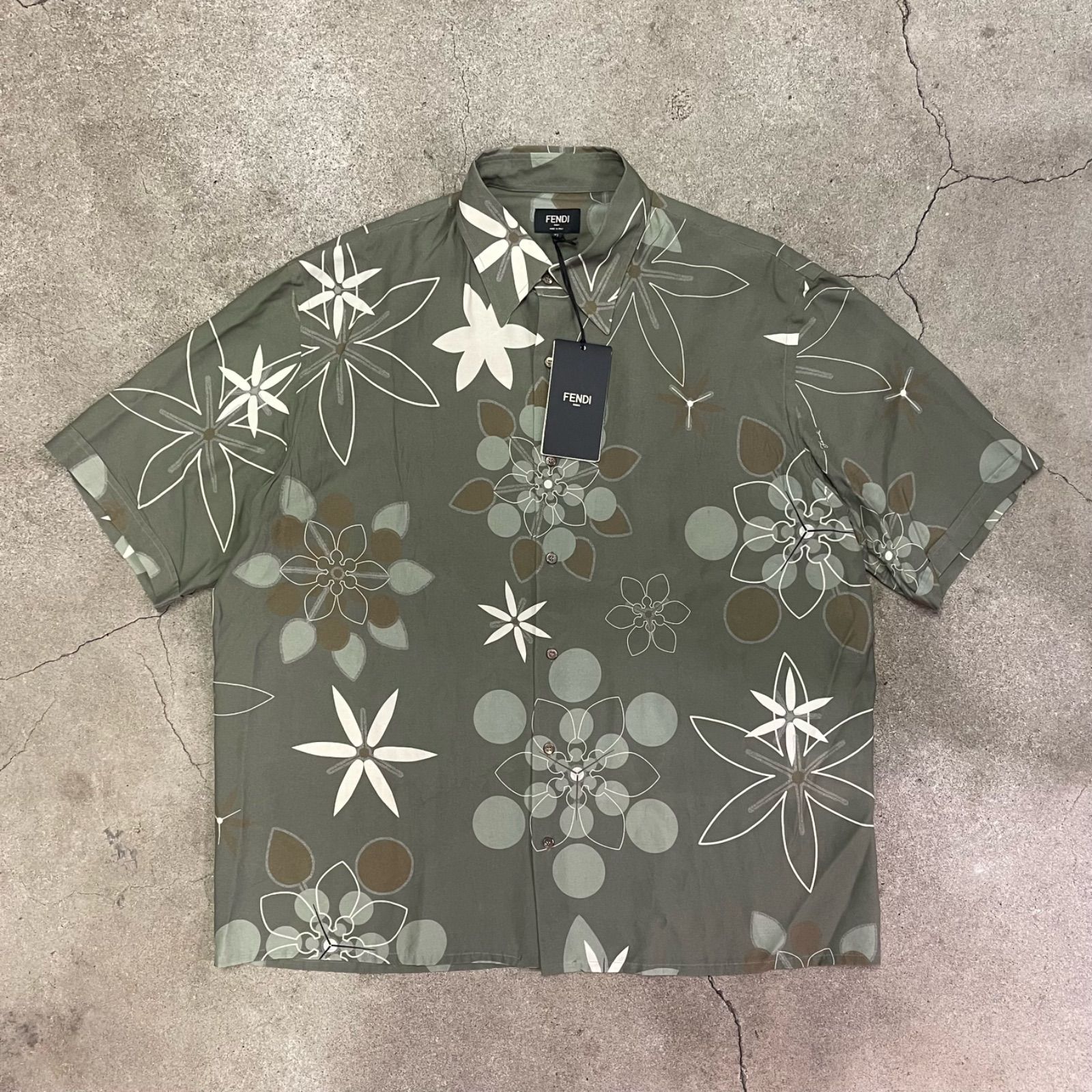 FENDI フェンディ レーヨン 半袖シャツ 41