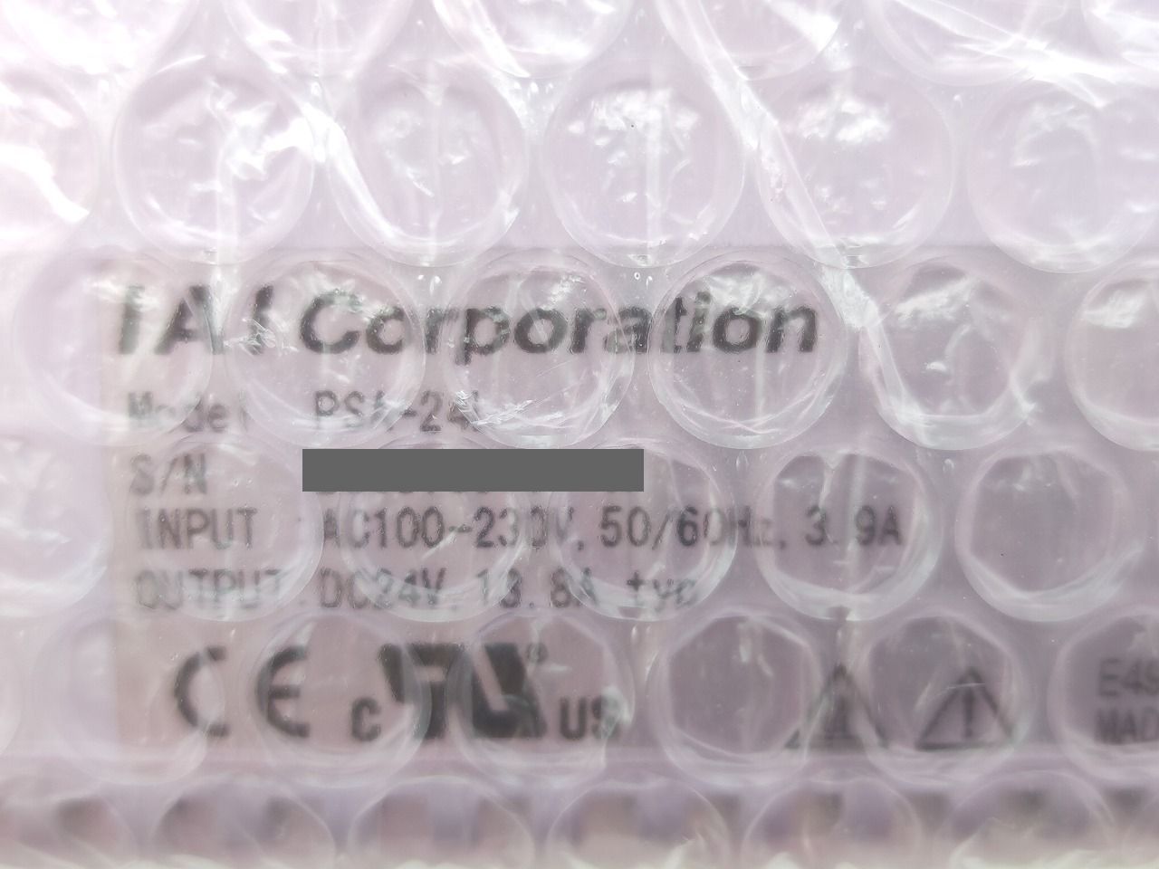 インボイス対応 箱なし IAI PSA-24L その1