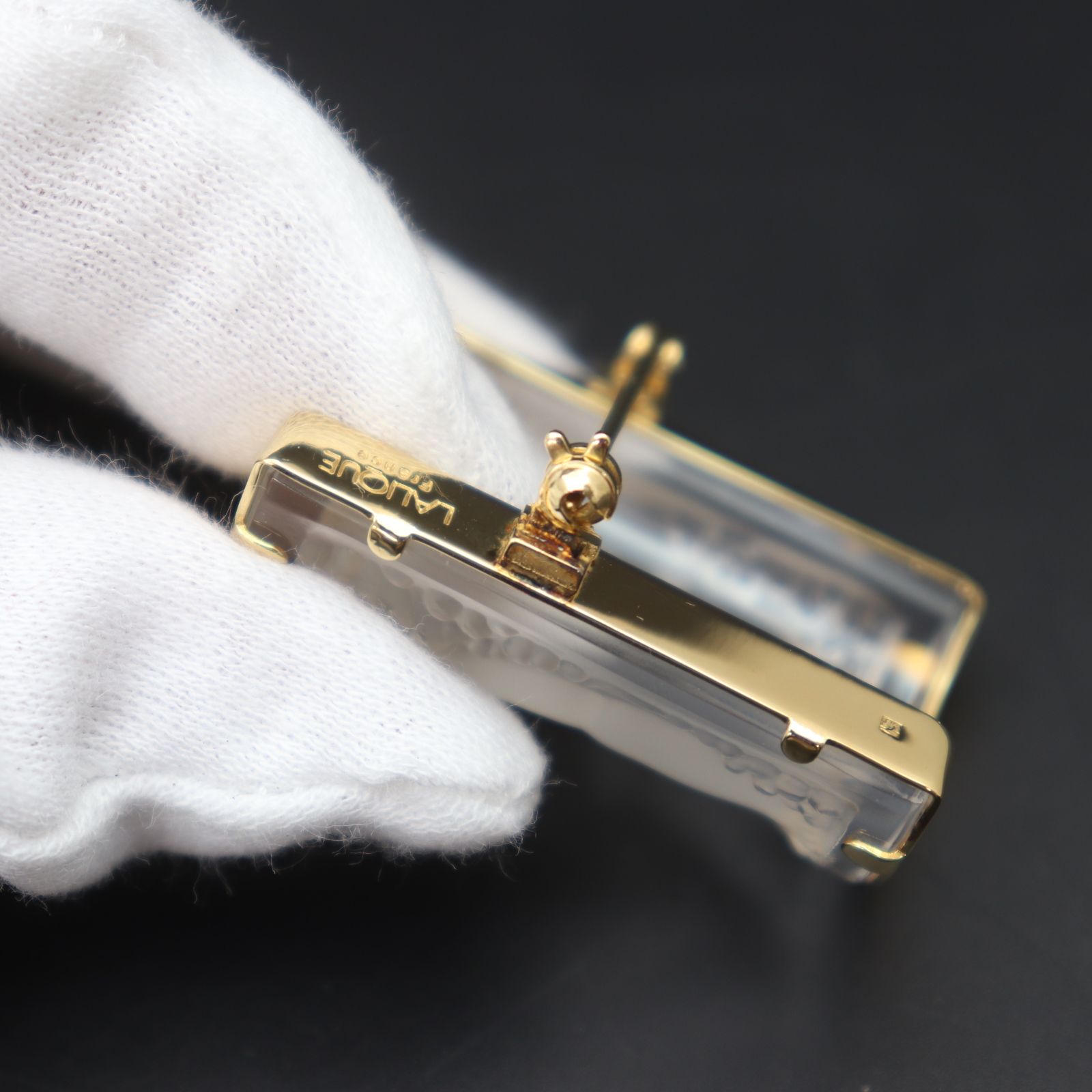 【LALIQUE 】ラリック アンファン ブローチ ラリックLALIQUE 天使アンファンエンジェルブローチブレスレット