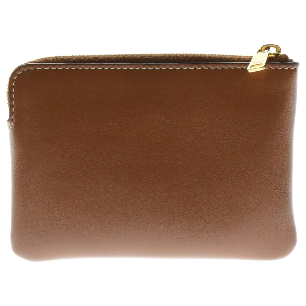 セリーヌ CELINE ブラウンレザーコインケース CELINE ブラウンレザー