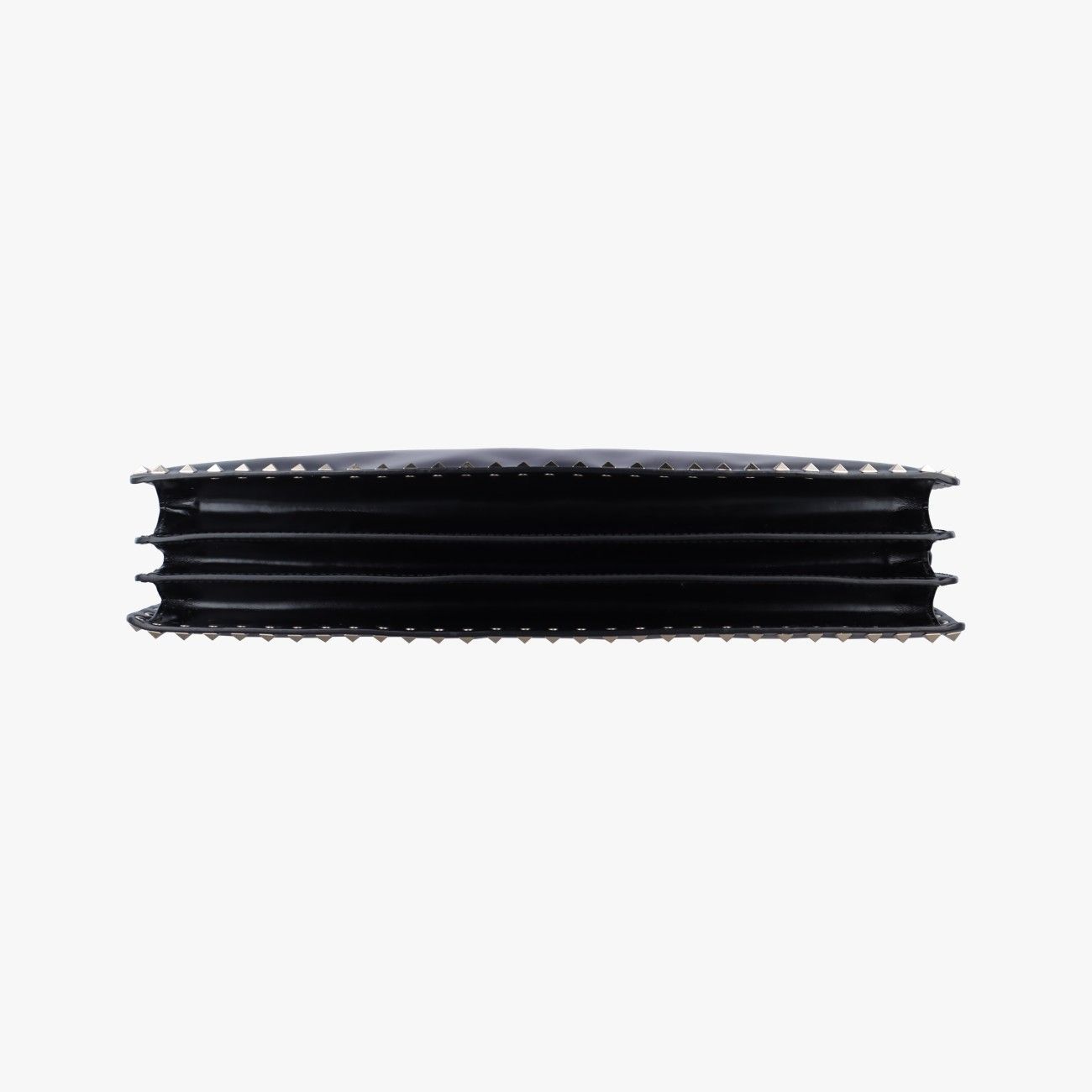 VALENTINO ヴァレンティノ ロックスタッズ レザーベルト ブラック 70 ヴァレンティノ ロックスタッズ ブラック レザー メッキ