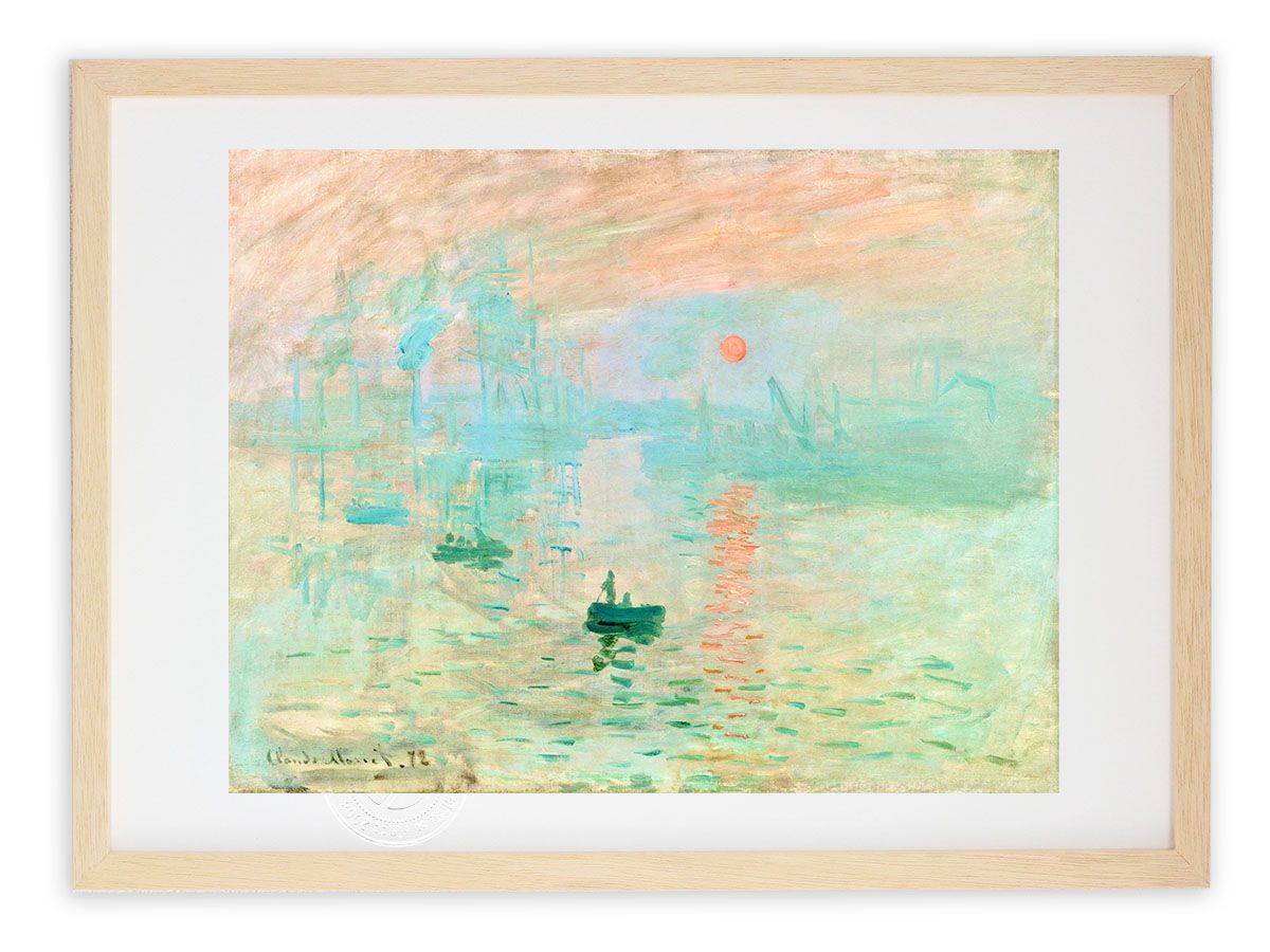 高精細デジタル版画 額装絵画 日本の名画 川合 玉堂 「筏」 F4 日本の名画