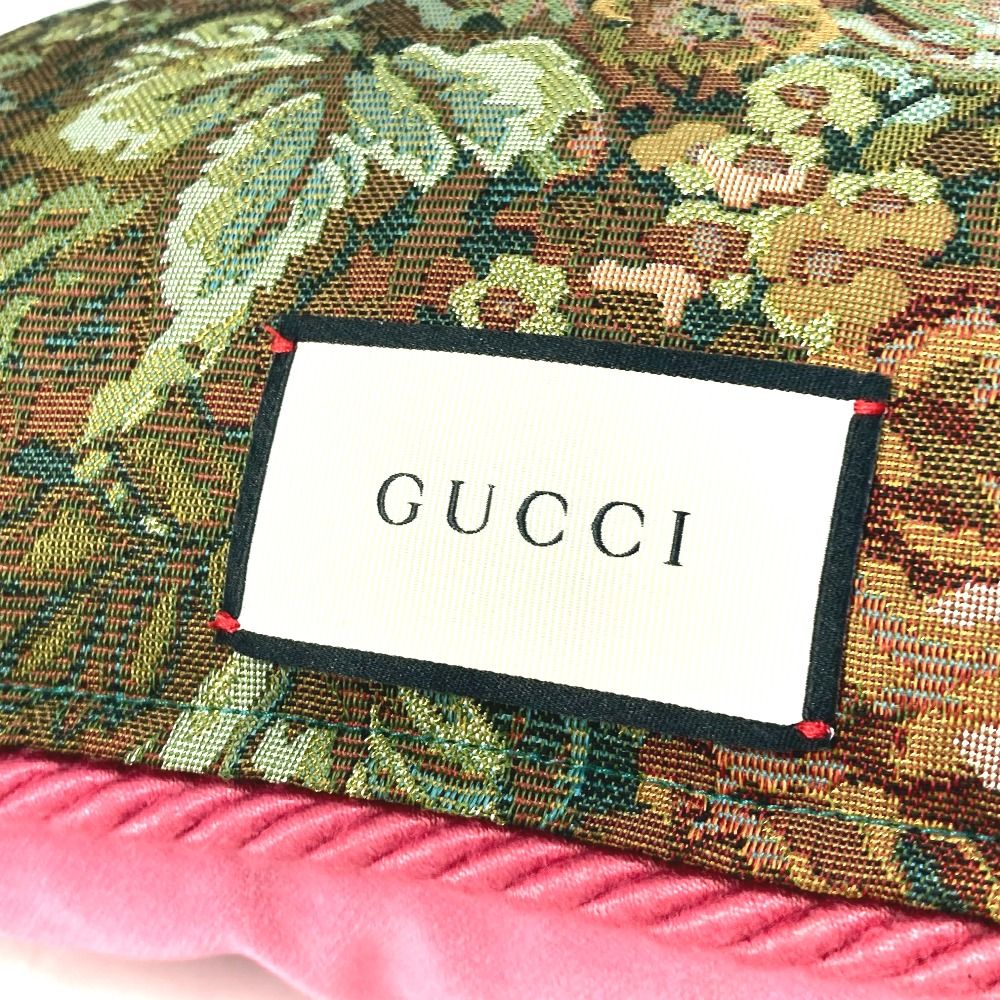 GUCCI グッチ クッション フローラ キャット 猫 花柄 482722