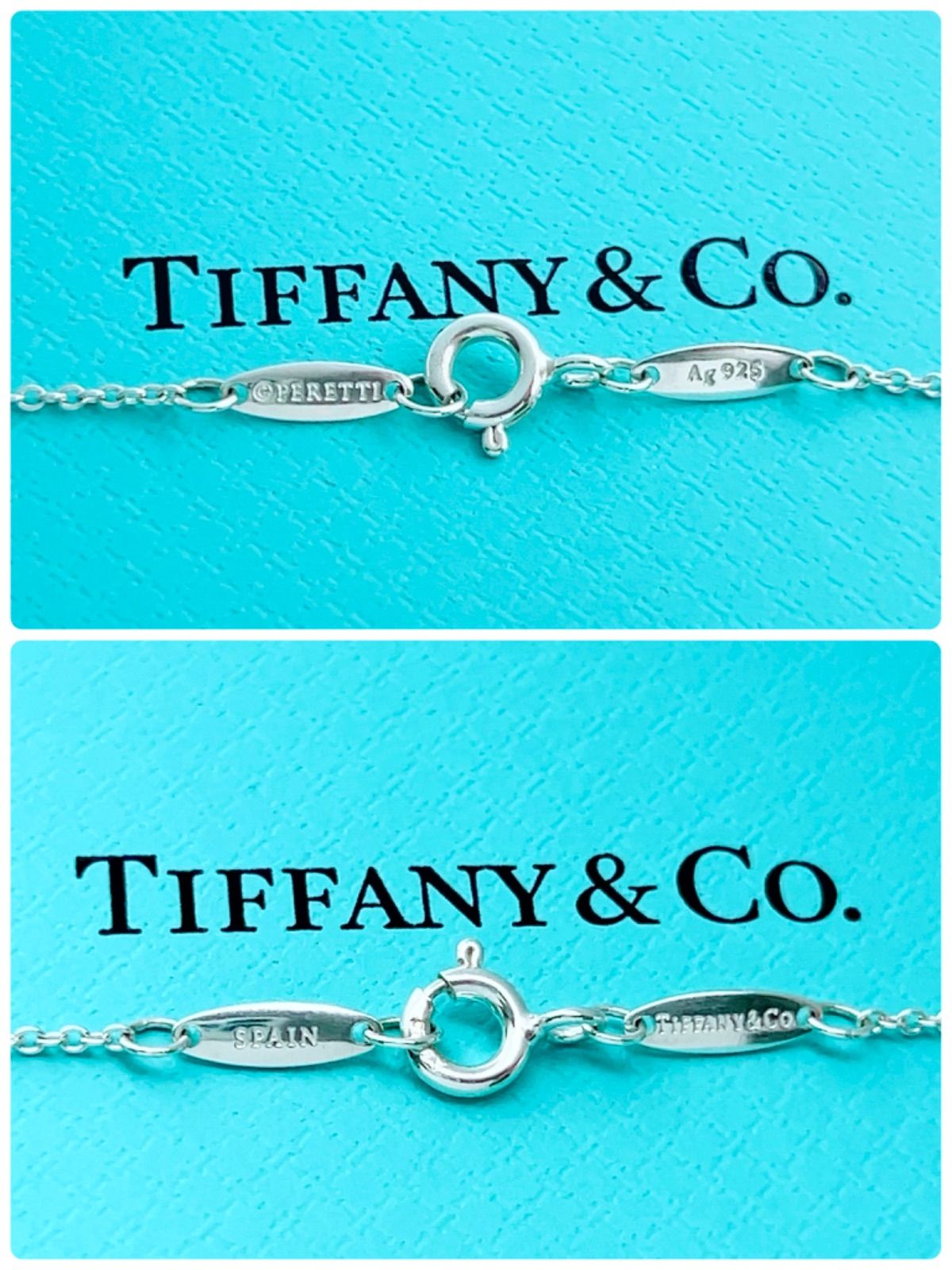 新品✨Tiffanyティファニーバイザヤードネックレス アメジスト0.14ct 
