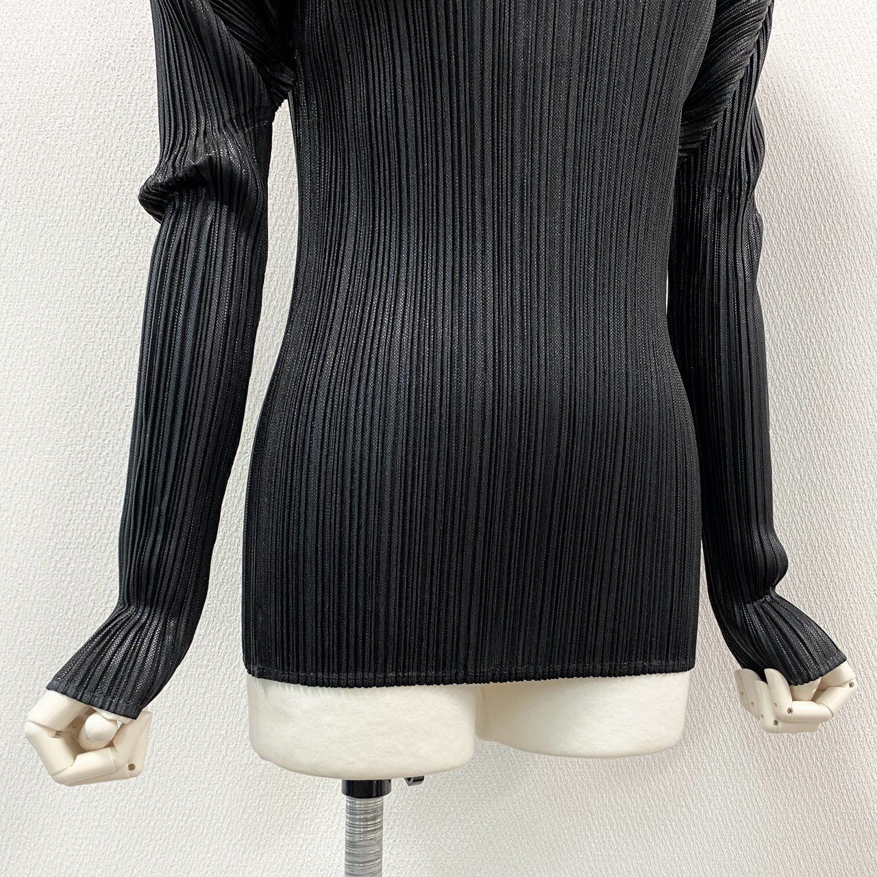 62g18 PLEATS PLEASE プリーツプリーズ 光沢プリント 変形