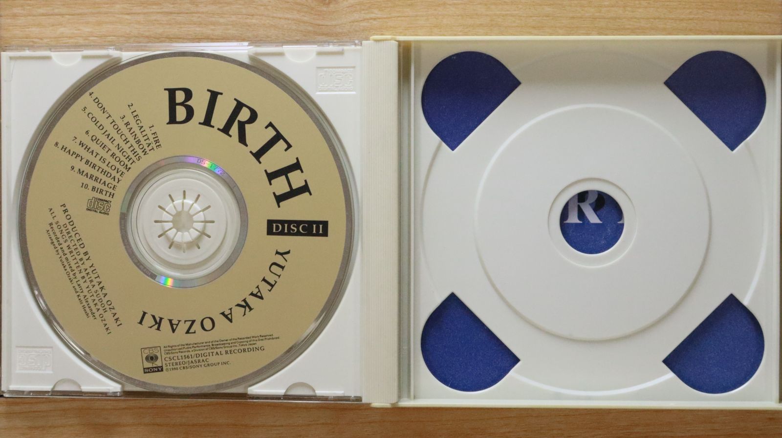 国内盤CD☆尾崎豊/Yutaka Ozaki□ 誕生 【CSCL1560