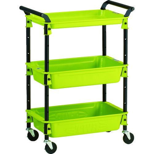 ＴＲＵＳＣＯ ツールワゴンロイヤル ×８８７深２浅１ 黄緑