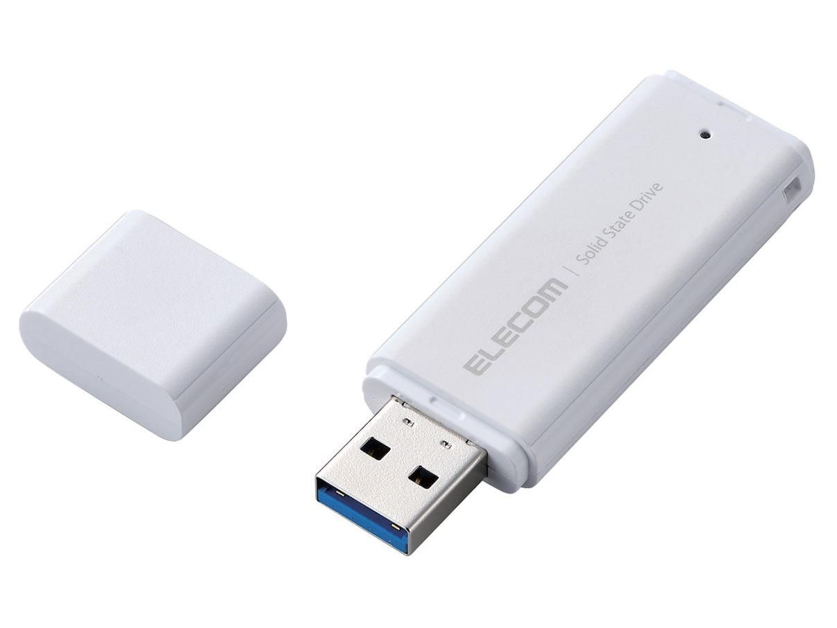 4営業日で発送 ESDEYB0500GWH ESD-EYB0500GWH 外付けSSD USB-A接続 PS5 PS4 録画対応 Mac Windows11対応 ホワイト 500GB ポータブル型