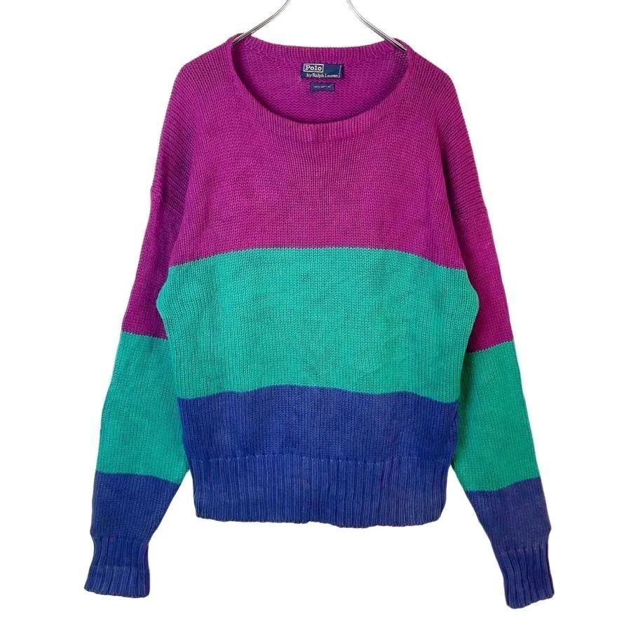 90s00sポロバイラルフローレンPolo By Ralph Laurenコットンニット 