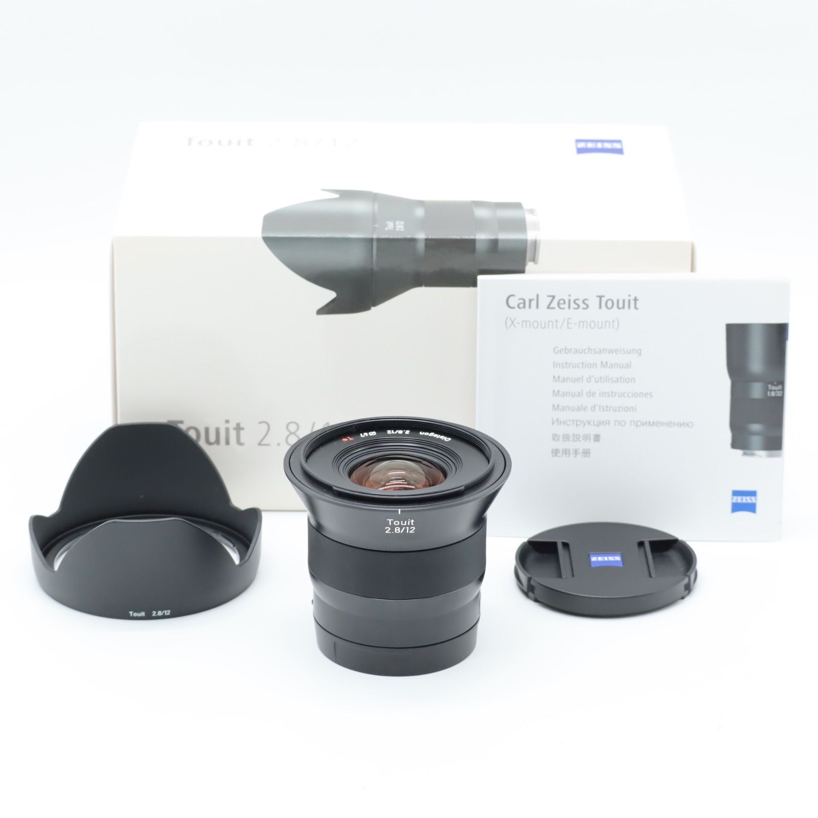 ほぼ新品】Carl Zeiss Touit 2.8/12mm Eマウント 【公式通販】