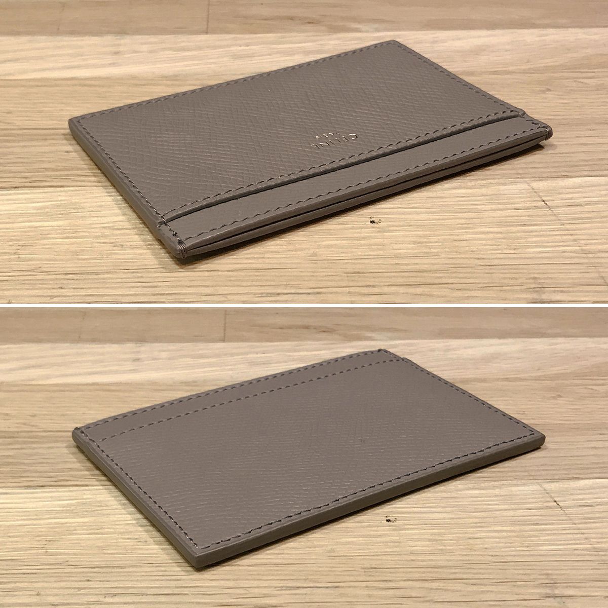 現行 美品 セリーヌ フラグメントケース グレインドカーフスキン グレージュ 現行 美品 セリーヌ フラグメントケース グレインドカーフスキン