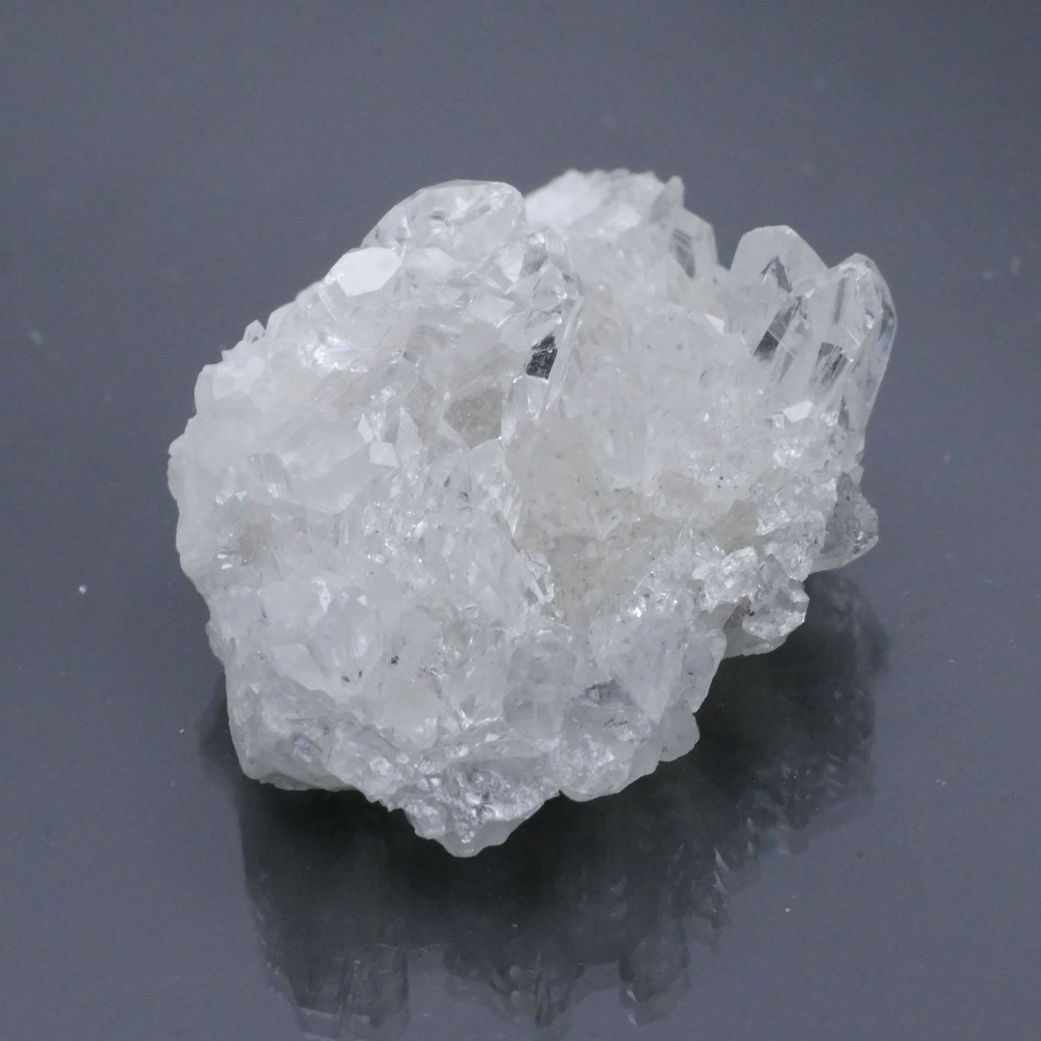 四川省産 菊花水晶 クラスター 1点物 約43g 天然石・置き物 空間