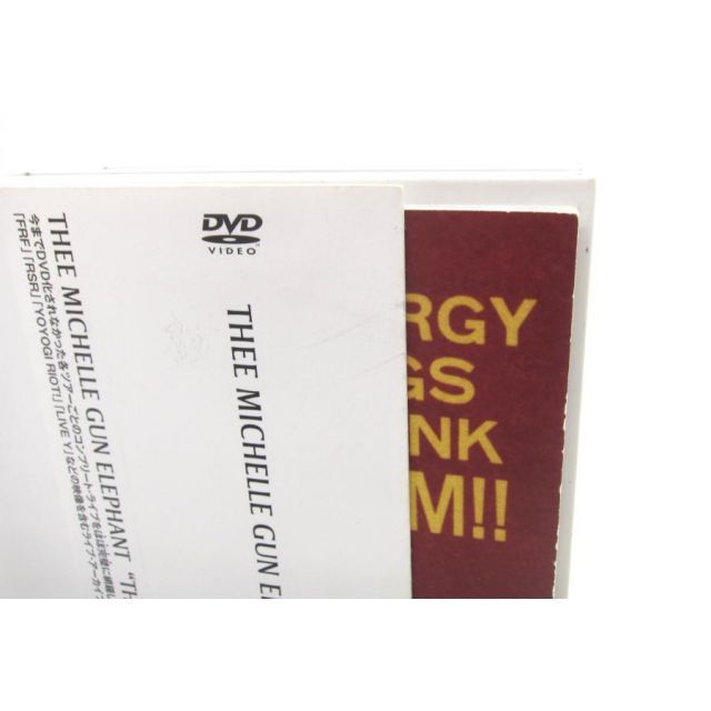 ミッシェルガンエレファント　THEE LIVE［DVD］ THEE LIVE 【完全初回生産限定】 : THEE MICHELLE GUN ELEPHANT