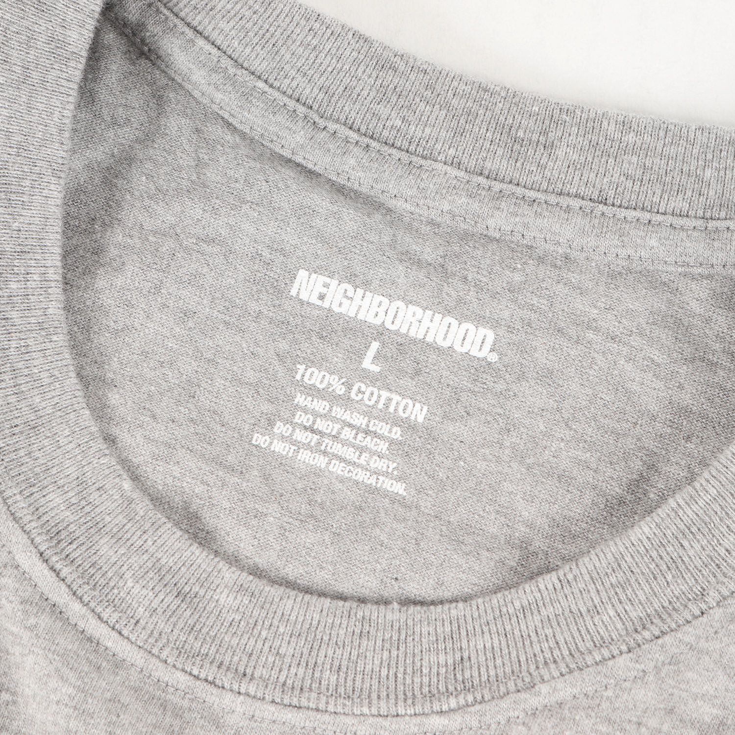 美品】NEIGHBORHOOD ネイバーフッド Tシャツ グレー サイズ:L | 24SS