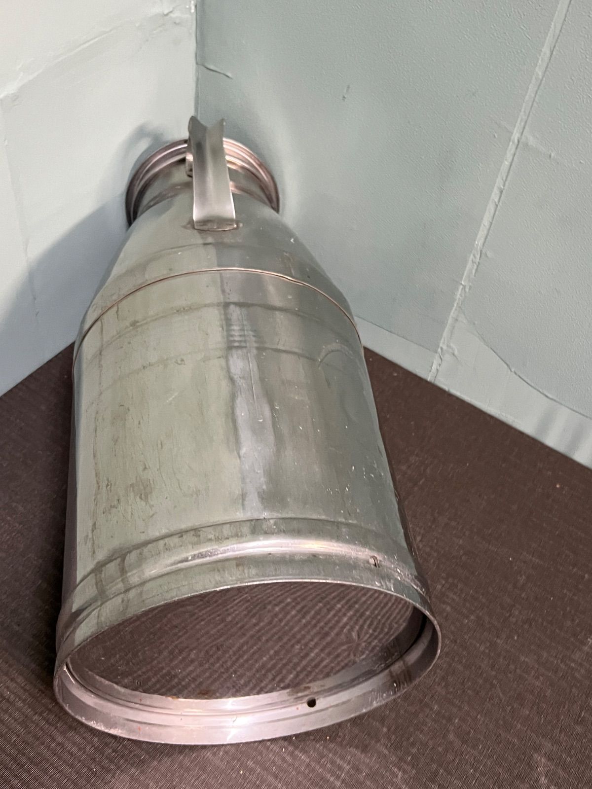 ミルクタンク ミルク缶 ステンレス レトロ ステンレス ミルク缶 ミルク