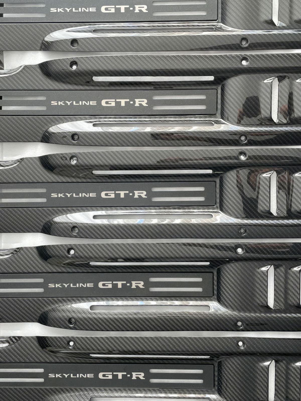 PROTOKRAFT – ベンテッドカーボンコイルカバー – Skyline GT-R RB26 R32 R33 R34 サテンクリア