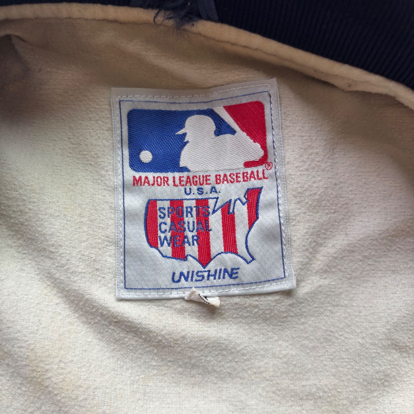 MLB UNISHINE製 ニューヨークヤンキース スタジャン 90s 00s MLB LNISHINE NEW YORK YANKEES ニューヨークヤンキース