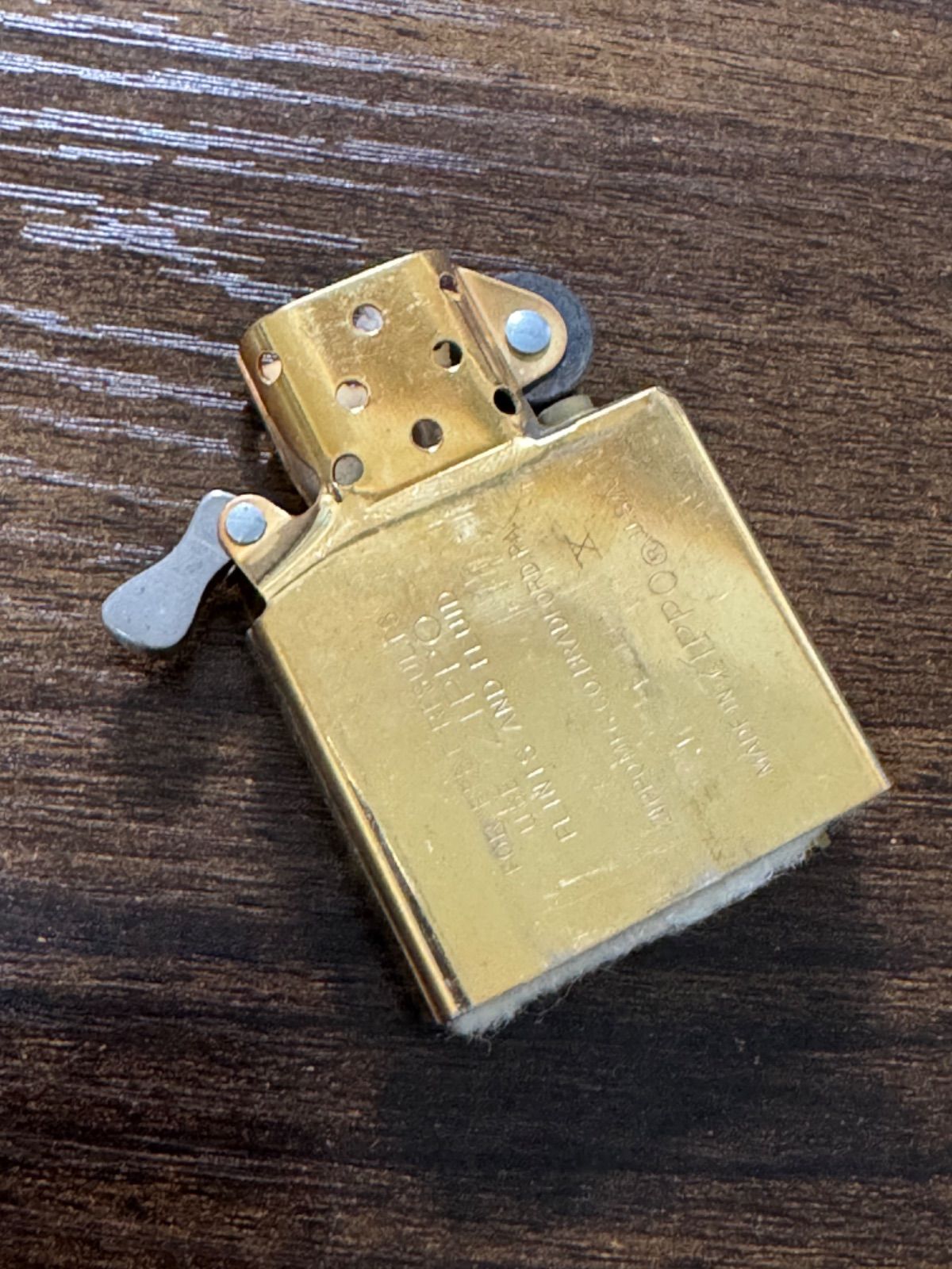 zippo HOPE GOLD DAST 限定品 ホープ ゴールドダスト 1999年製 年代物