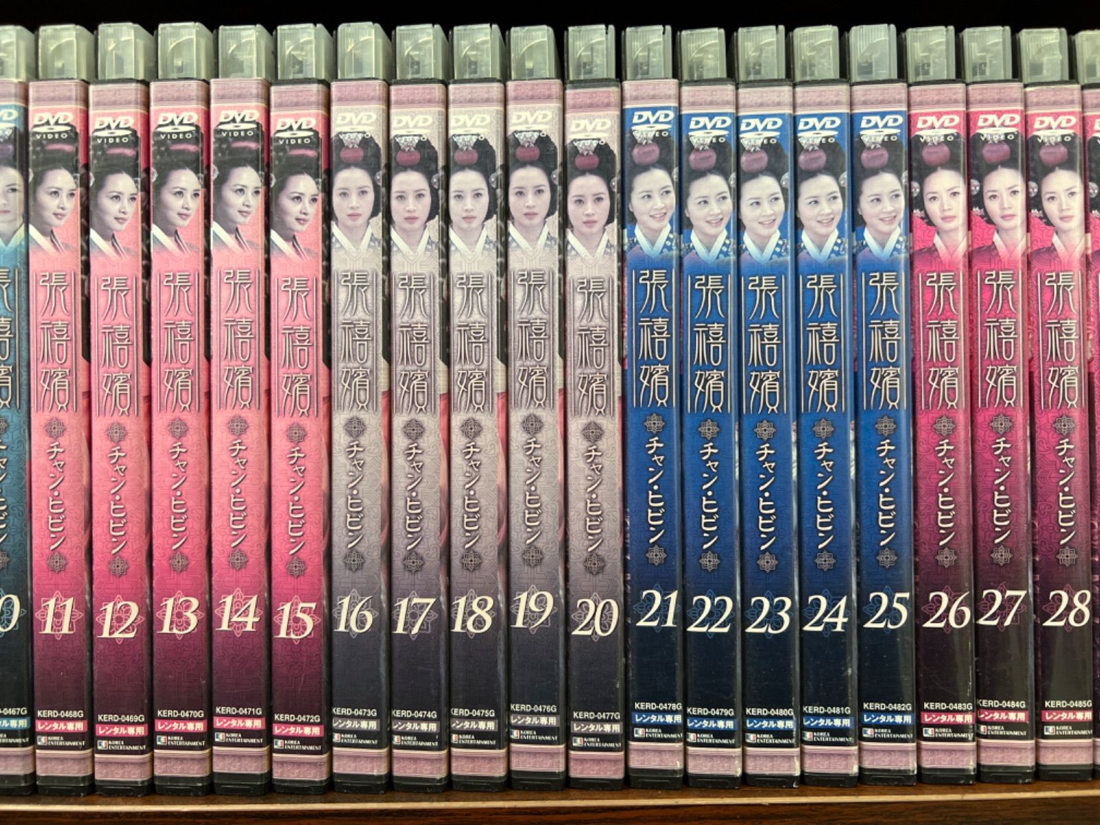 TVドラマ張禧嬪 チャン・ヒビン ＤＶＤ 49巻セット(未完) 50巻なし