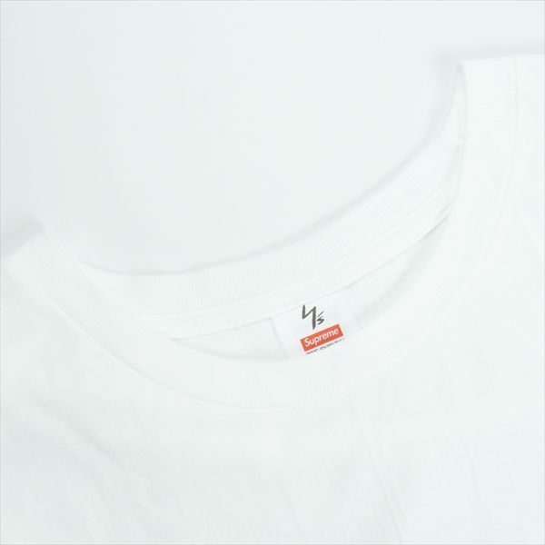 新品未使用 SUPREME×ヨウジヤマモト Y's ロンT 白 Size【XL】 SUPREME シュプリーム ×Y's YOHJI YAMAMOTO 25FW L/S Tee