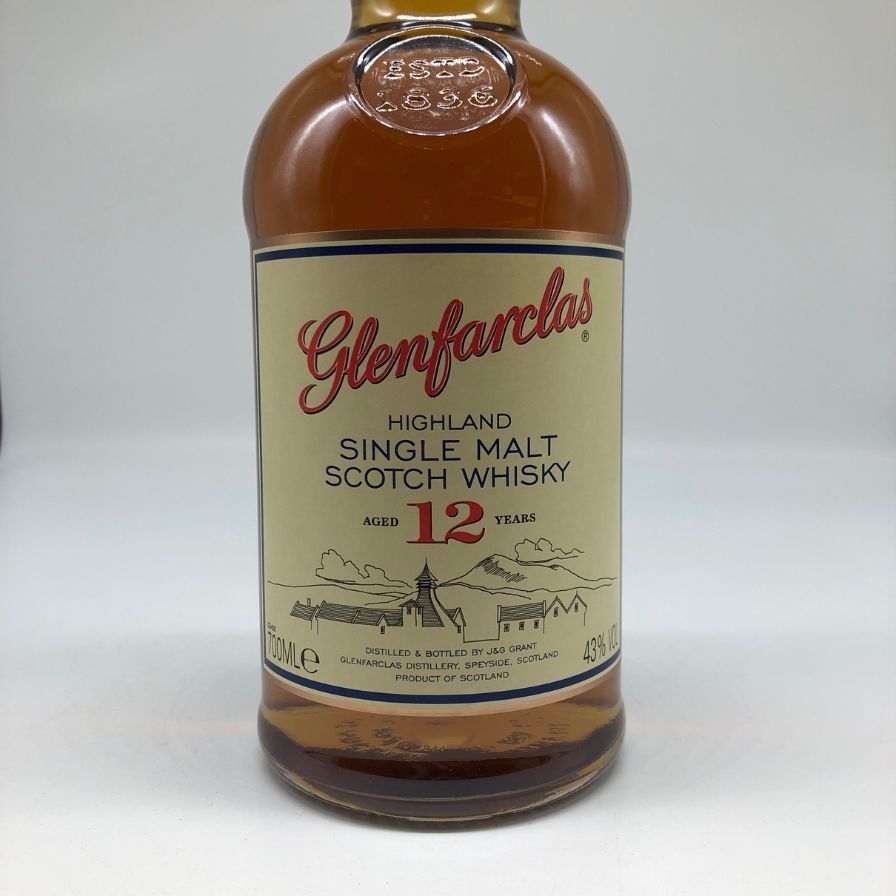 【新品】Glenfarclas 12年 シングルモルトウイスキー 700ml グレンファークラス12年 700ml 43度 / GLENFARCLAS 12 YEARS