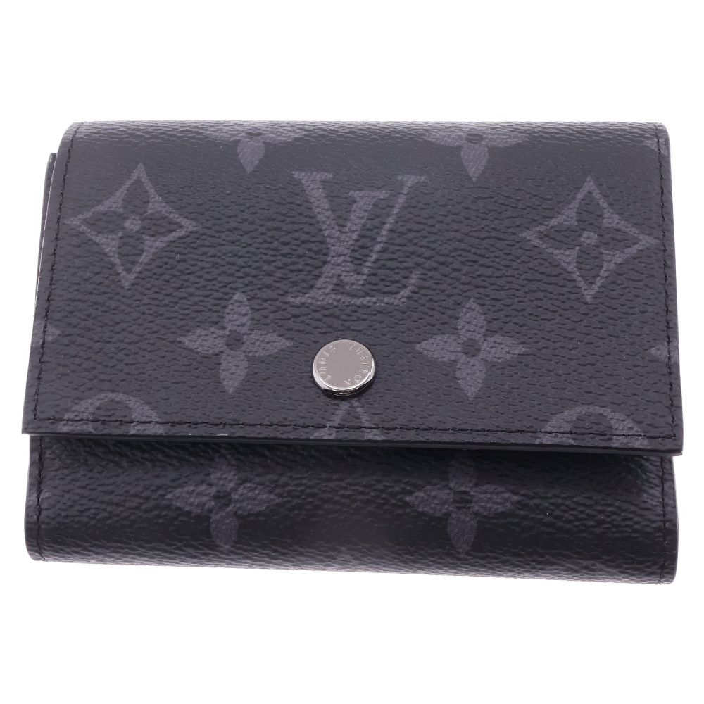 LOUIS VUITTON (ルイヴィトン) モノグラムエクリプス ヴィクターウォレット コンパクト 財布 ブラック M12598