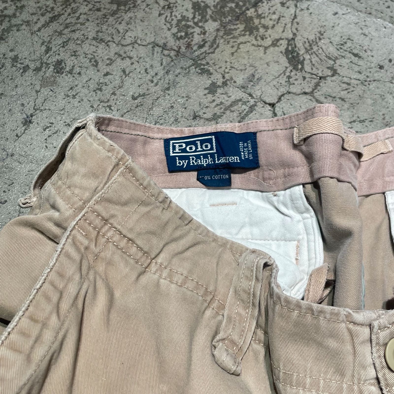 POLO RALPH LAUREN ポロ ラルフローレン チノカーゴパンツ size36/32