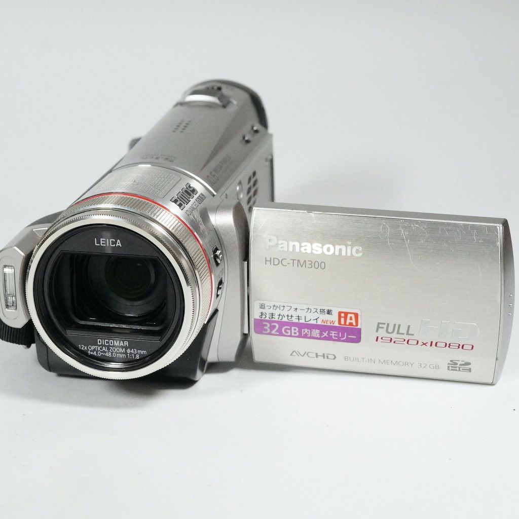 Panasonic パナソニック HDC-TM300 シルバー 動作OK 返金保証 /1806
