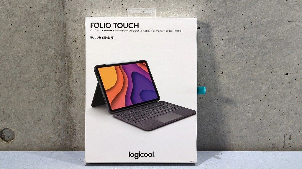 ☆状態良好☆ Logicool ロジクール iPad Air 2022 第5世代 第4世代 対応 トラックパッド付き キーボードケース Folio  Touch iK1094BKA - メルカリ