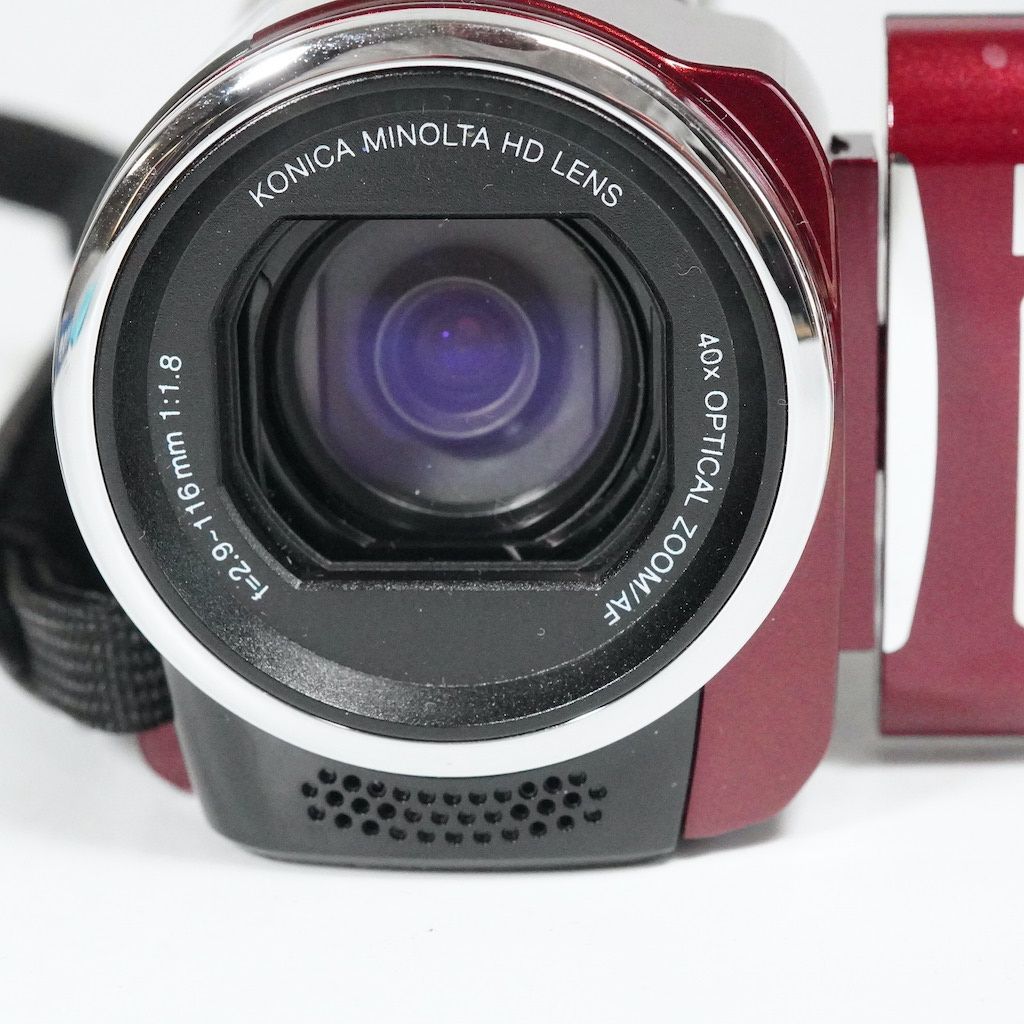 JVC Victor Everio GZ-HM450-R レッド 動作OK 返金保証 /2068