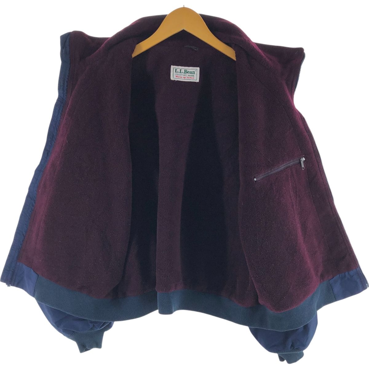 古着 80年代 エルエルビーン L.L.Bean Warm-up Jacket ナイロン