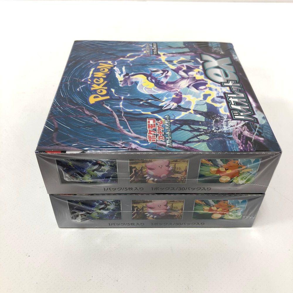 ポケモンカード バイオレットex シュリンク付 2 BOX ポケモンカード