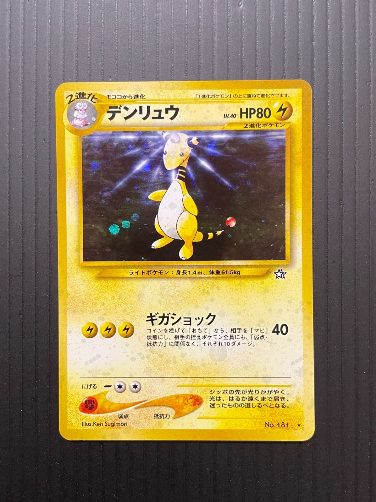 デンリュウ　旧裏　psa10 2025年最新】デンリュウ 旧裏 psa10の人気アイテム - メルカリ