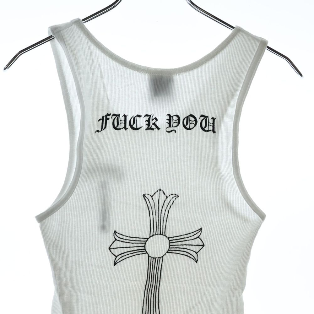 クロムハーツ　タンクトップ　希少ファックユープリント Chrome Hearts - CHROME HEARTS クロムハーツ OLD FUCK YOU T