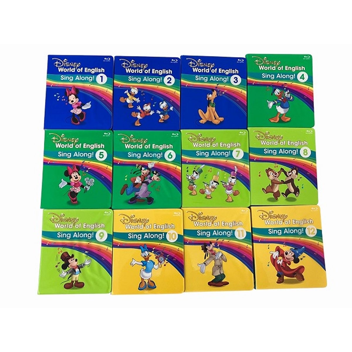 無限の可能性のある DWE 英語教材 2025年頃 シングアロング ディズニー ワールドファミリー 訳有 O9980849