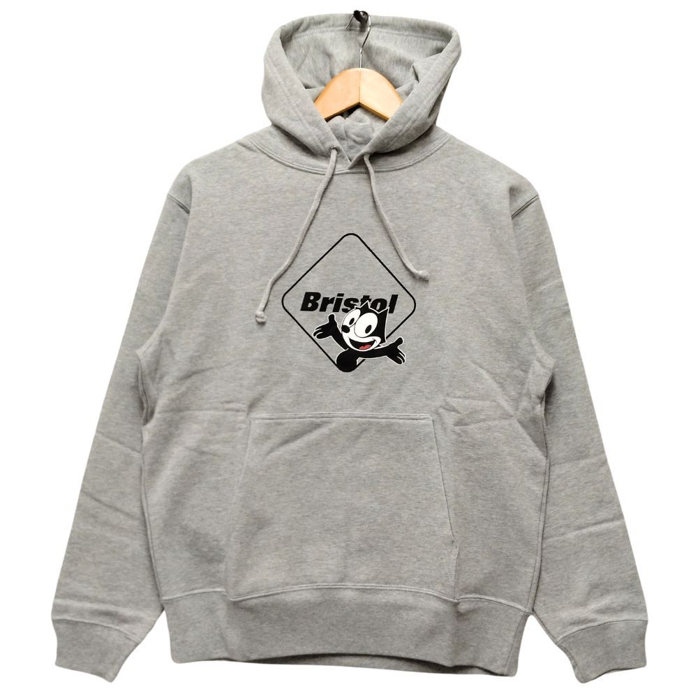 F.C.R.B. エフシーアールビー 23AW 品番 FCRB-232133 FELIX スウェット パーカー グレー サイズS 正規品 / 36610