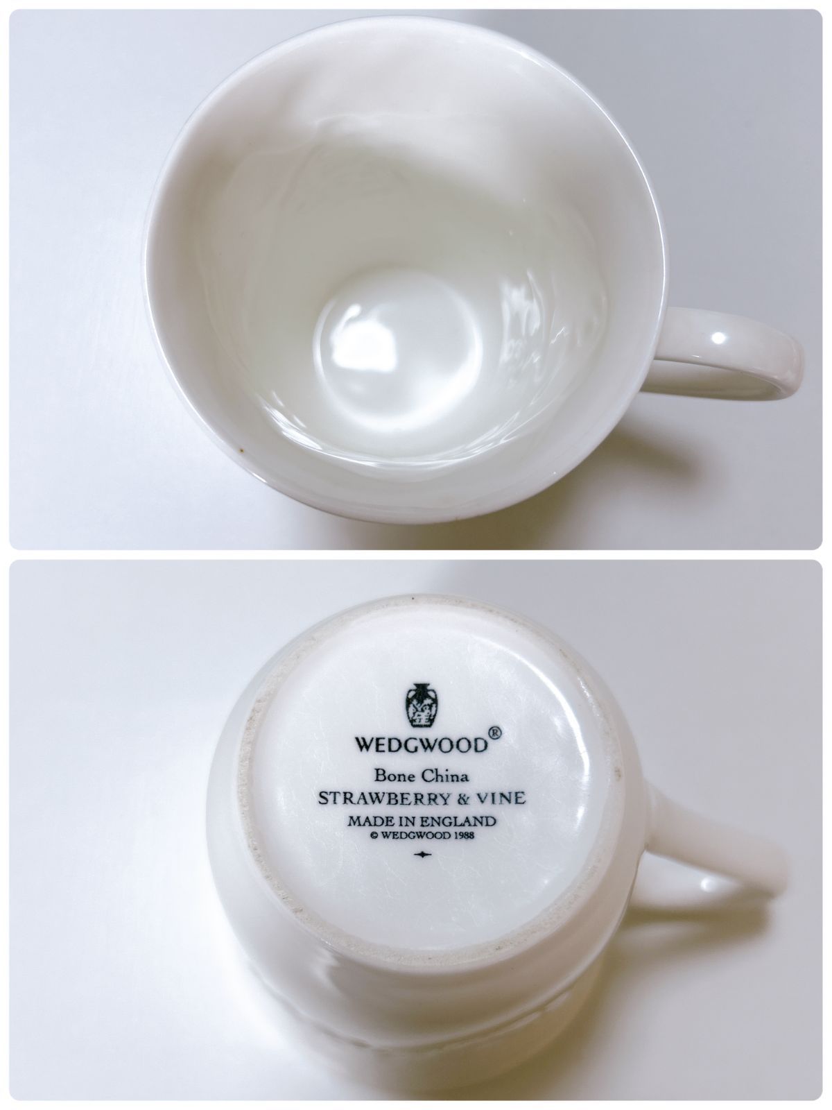 ウェッジウッド ティーカップ カップ ４客 セット 管理番号