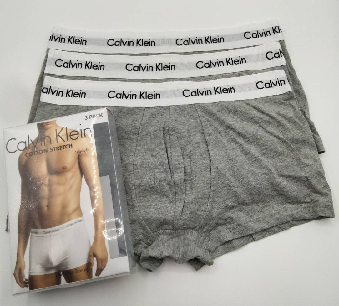 Calvin Klein(カルバンクライン) ローライズボクサーパンツ グレイ 3枚 