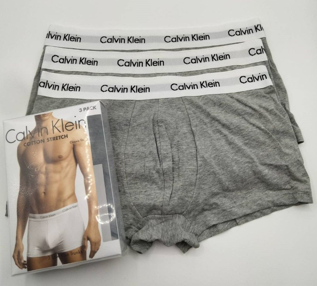 Calvin Klein(カルバンクライン) ローライズボクサーパンツ グレイ 3枚