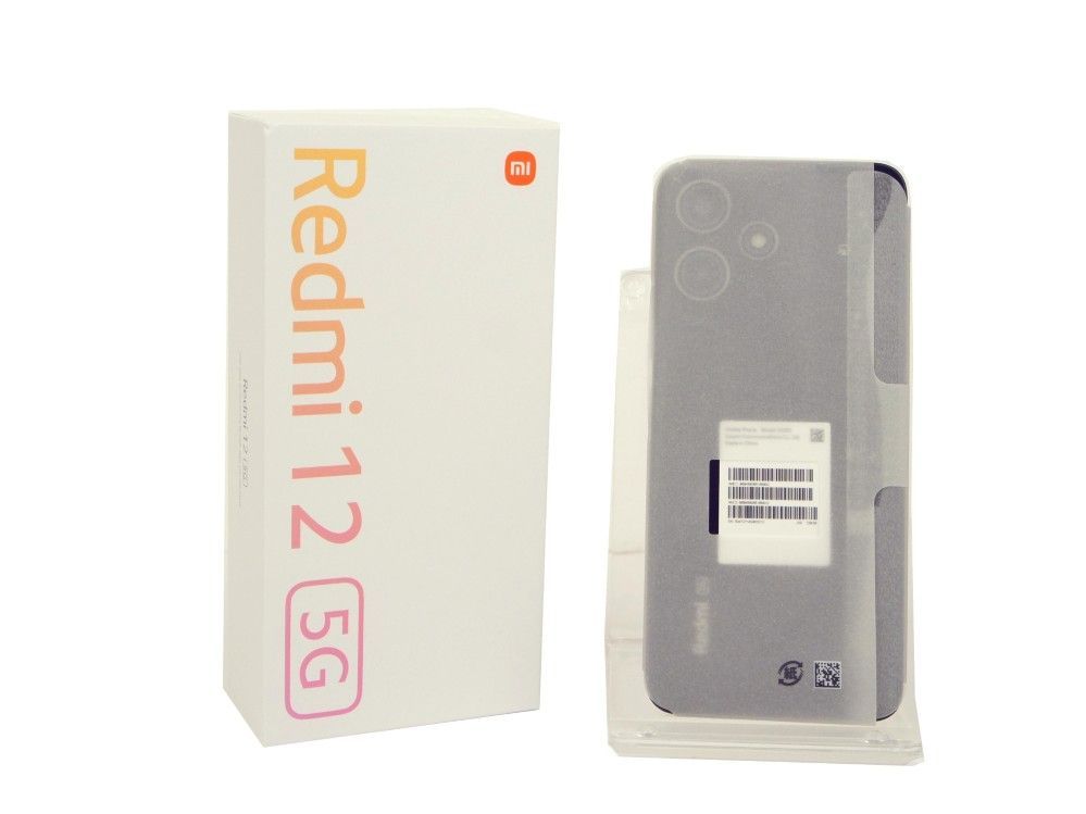  au SIMフリー スマホ シャオミ Redmi 12 5G XIG03 ミッドナイトブラック 128GB【今なら送料無料！】【極上美品】【シャオミ】【Xiaomi】 【スマートフォン】