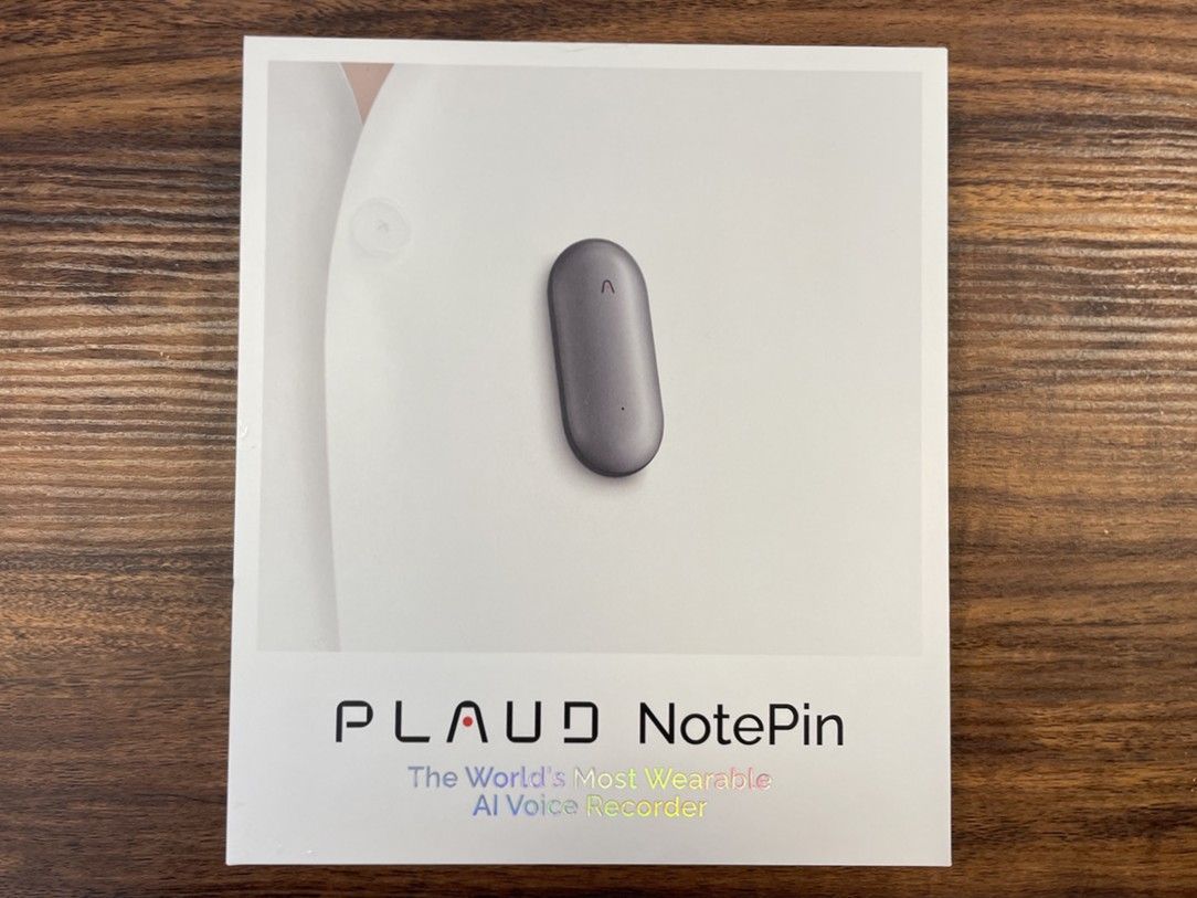PLAUD NotePin AIボイスレコーダー 開封済み 数回使用 プラウド ノートピン