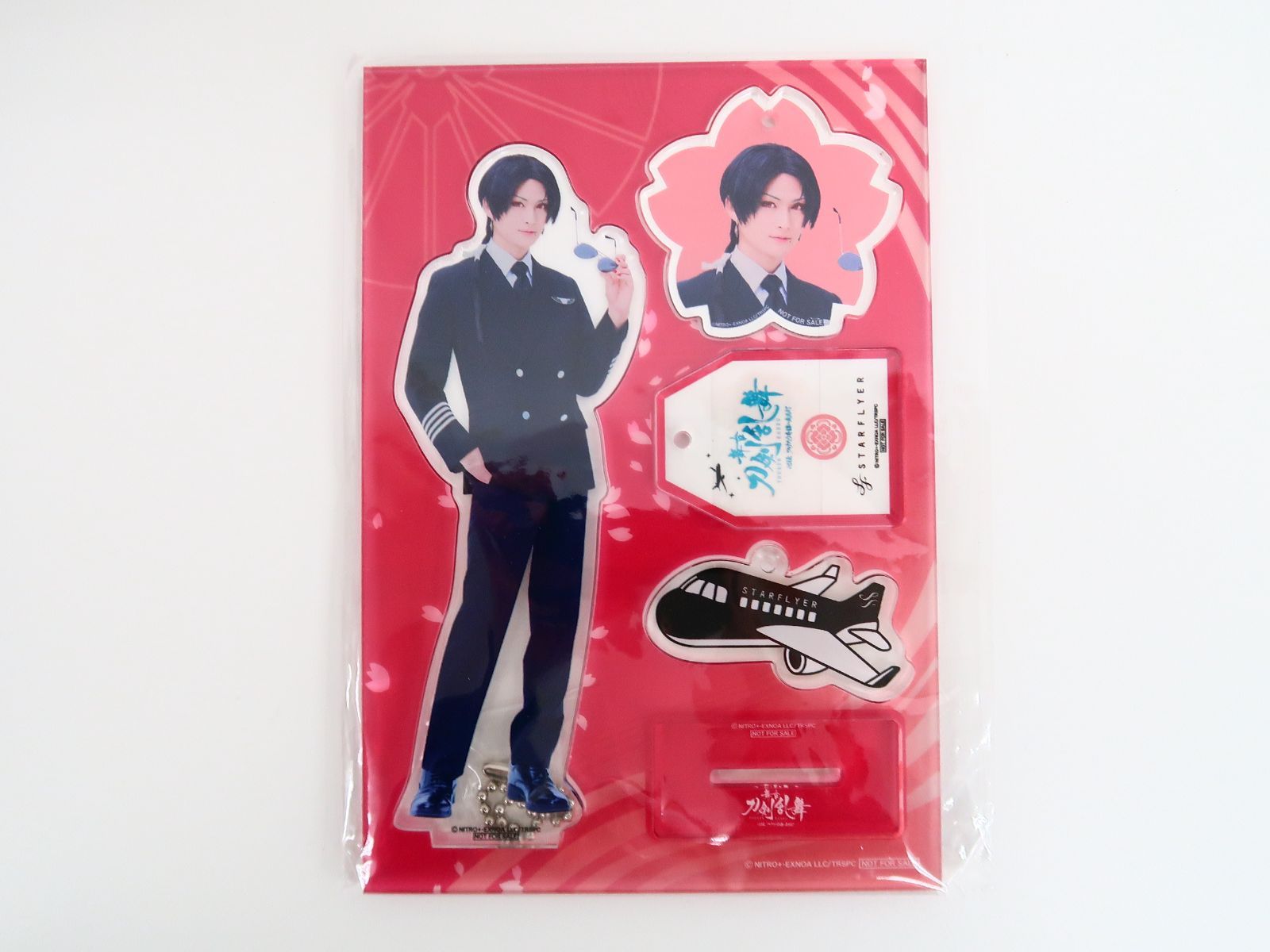 松田凌 加州清光 アクリルプレート スターフライヤー 舞台 刀剣乱舞 ジェット就航記念ツアー