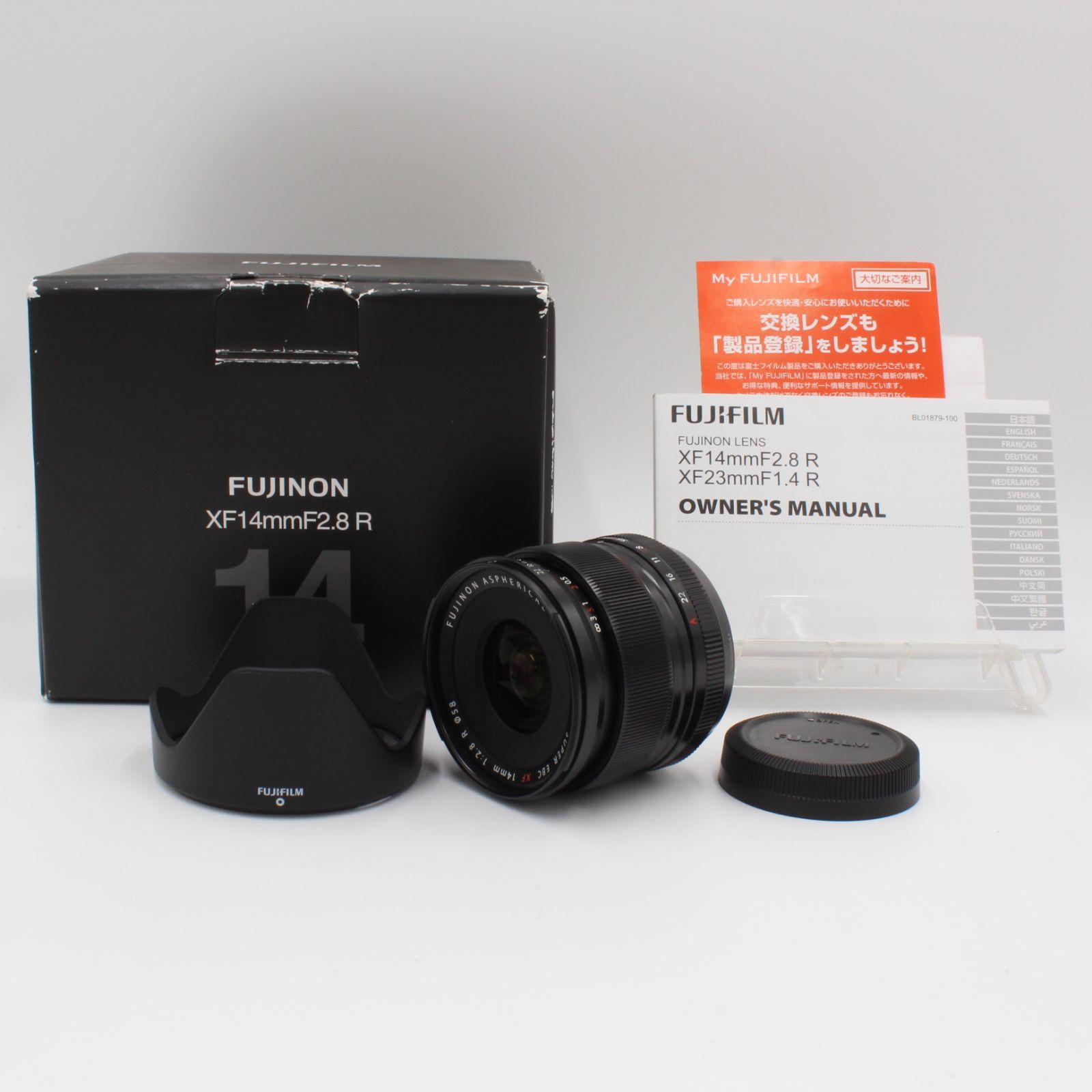 □ほぼ新品□ FUJIFILM XF 14mm F2.8 絞りリング F XF14MMF2.8 R#20003 