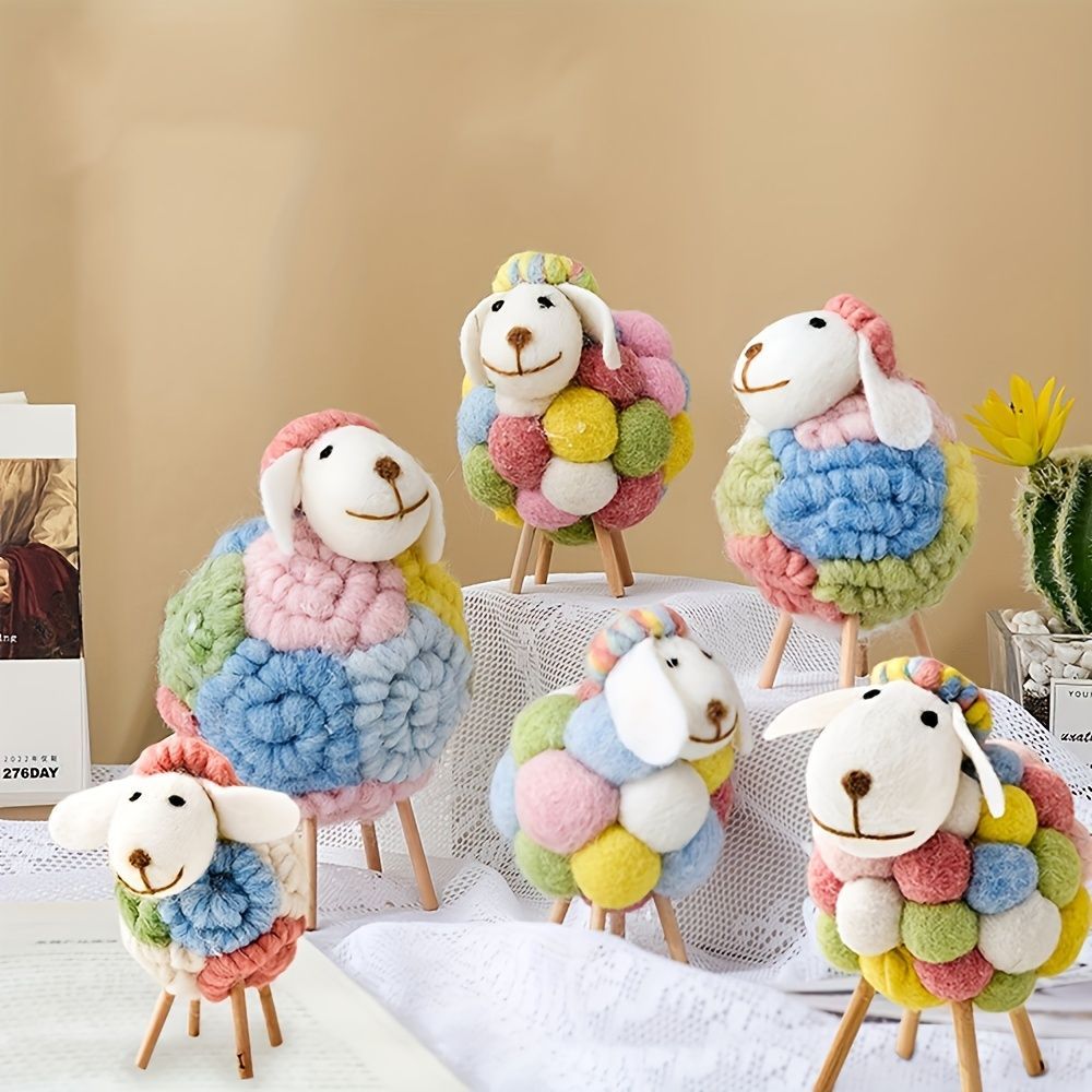 ラベンダー色の仔羊 ひつじ ぬいぐるみ 部屋飾り 海外作家様 ハンドメイド ラベンダー色の仔羊 ひつじ ぬいぐるみ 部屋飾り 海外作家様